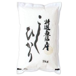 新潟県産 魚沼産コシヒカリ 特選 白米 3kg 令和6年産