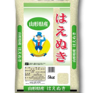 パールライス 山形県産 白米 はえぬき 5kg 令和6年産